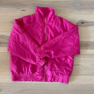Vintage 100% silk shell Windbreaker